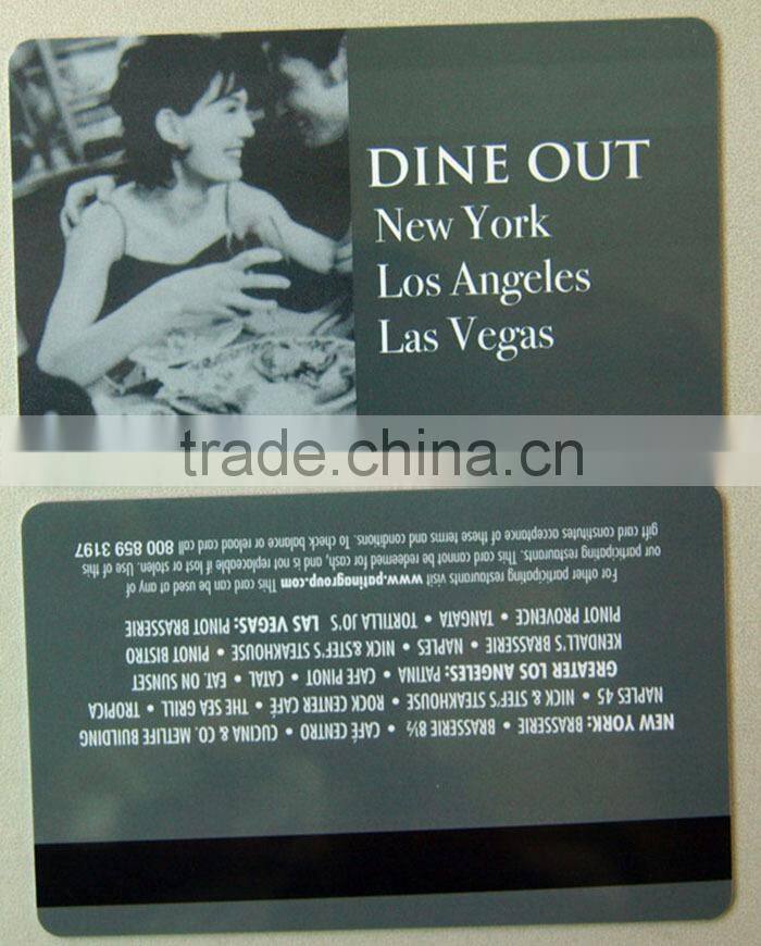 Promotional Printed Magnetic Card Magnetic Card Blank