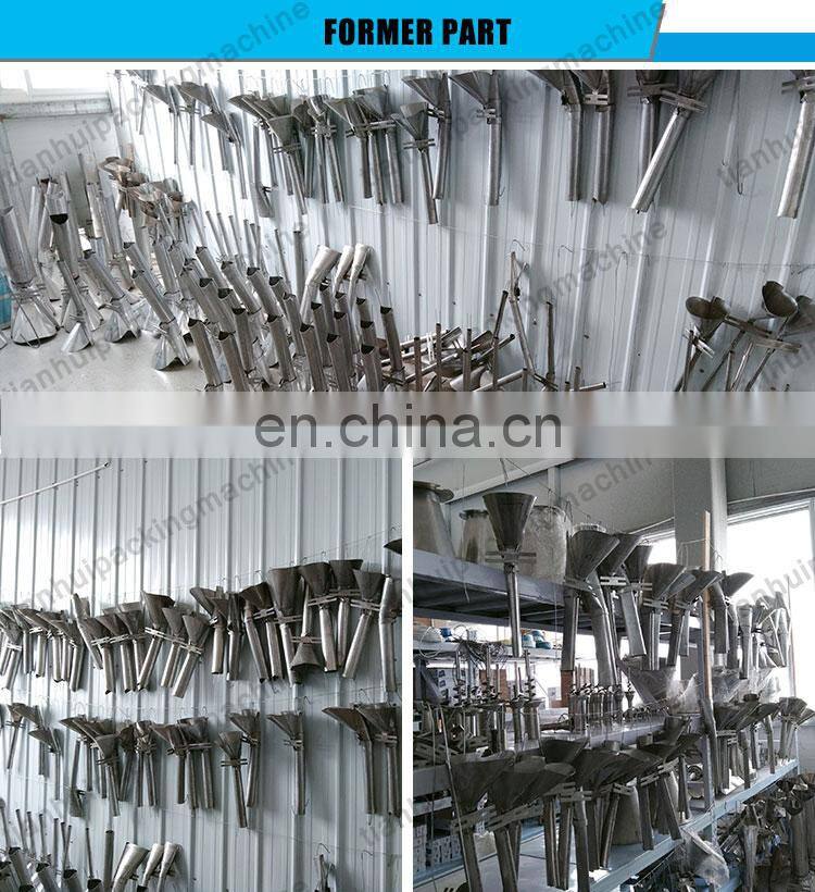 Automatic Desiccant oatmeal pouch bag packaging machine 4 side seal 5-1000g
