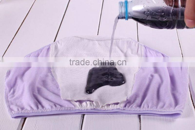 Disposable cotton woman menstrual period leakage-proof underwear