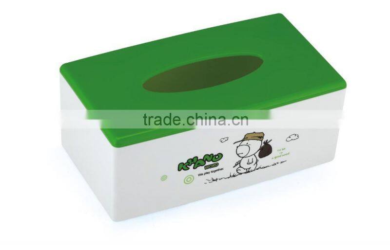 plastic napkin dispenser napkin holder tissue box/tissue holder
