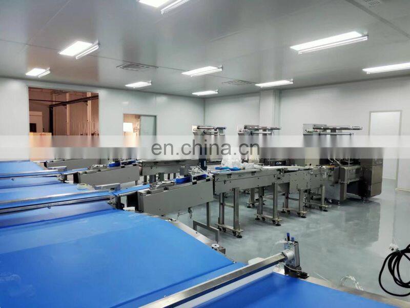 Waffle Wafer Biscuits Automatic Packing Line Packing Machine