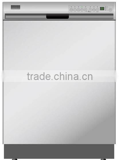 professional stainless steel built-in dishwasher