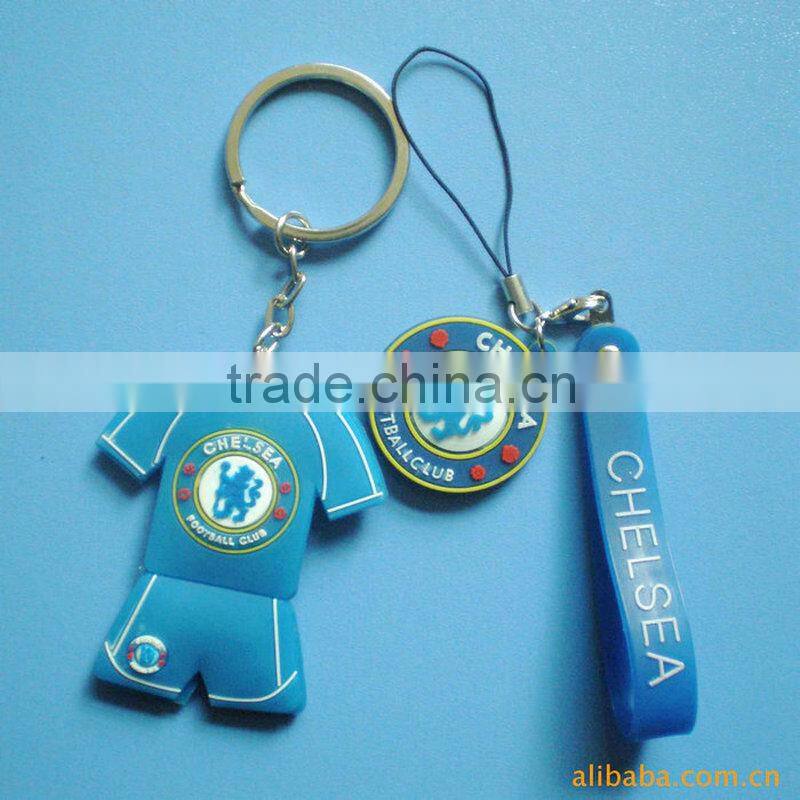 Flag 3D PVC keyring, travle souvenir silicone keychain for gifts