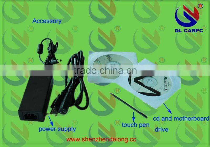 10.4'' waterproof all in one touch screen car pc/ Inter Atom N270 1.6GHz CPU