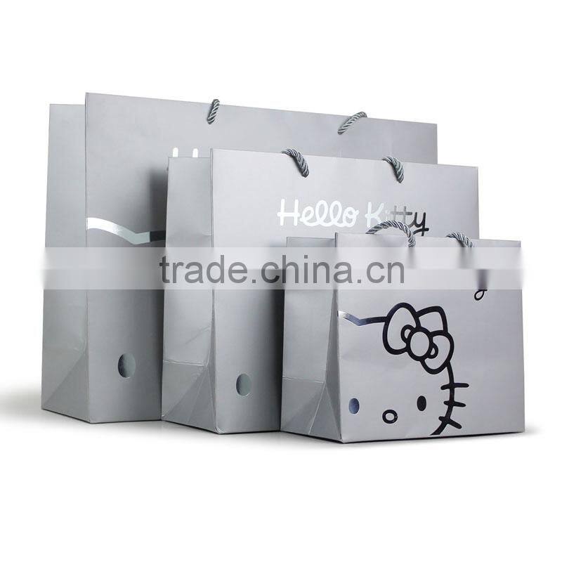 A4 copy writing paper color boxes cosmetics packaging cute cartoon paper bags with handle