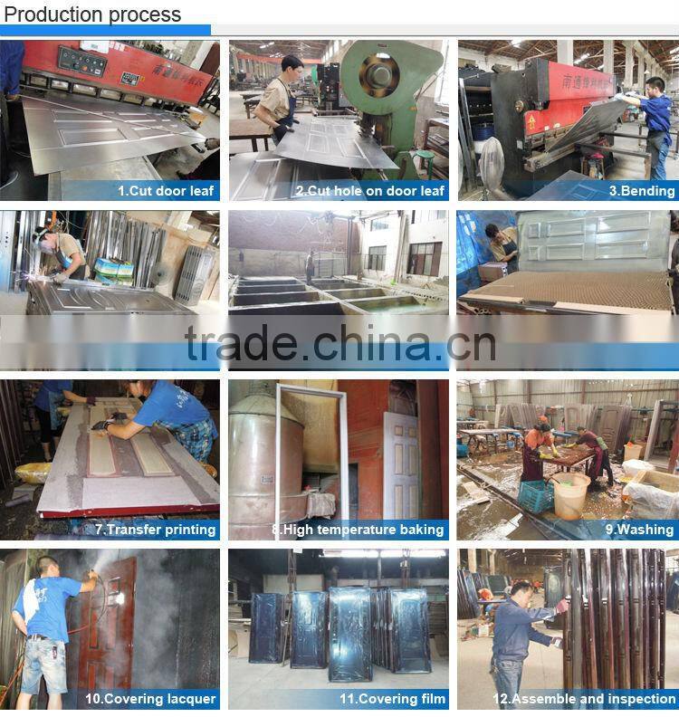 BG-SS9001 Solid 304 stainless steel decoration luxury design security door