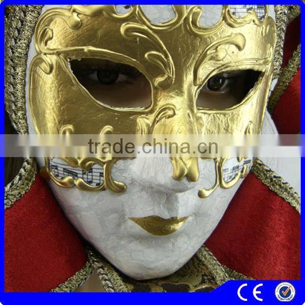 2015 hot sale full face hot handmade environmentally Venetian masks