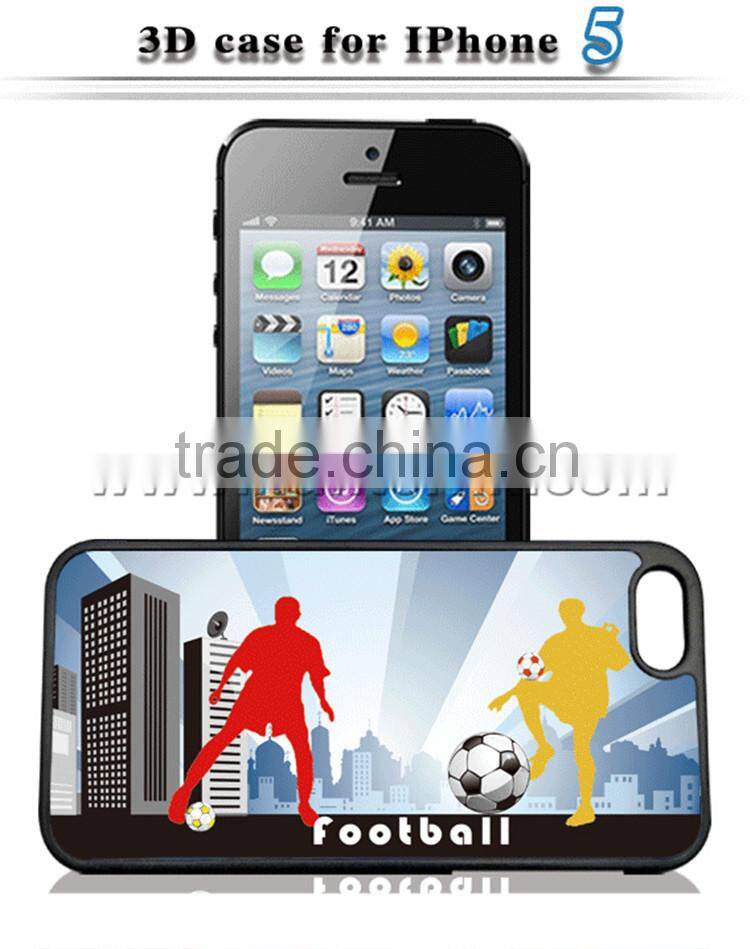 Summer Spain Style Football 3D Case For iPhone5