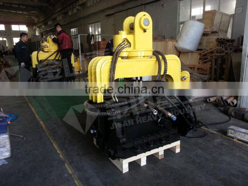 hydraulic pile driver , pile hammer for excavator