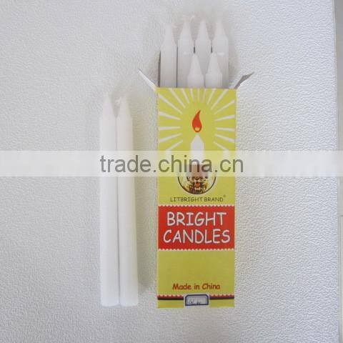 White Household Candle,Walmart Vendor, Candle Factory, 10 Years Production Experience