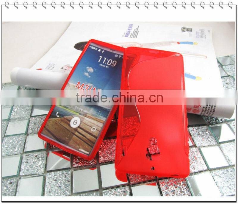 s shape phone case for miui m3 mi3