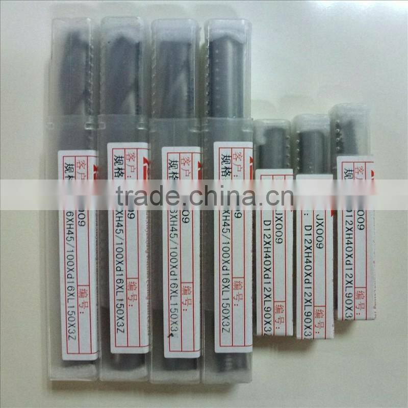 Spiral Solid Carbide drills for wood/PVC/Acrylic