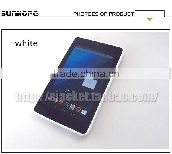 s line Tpu Gel soft pad case for google nexus 7