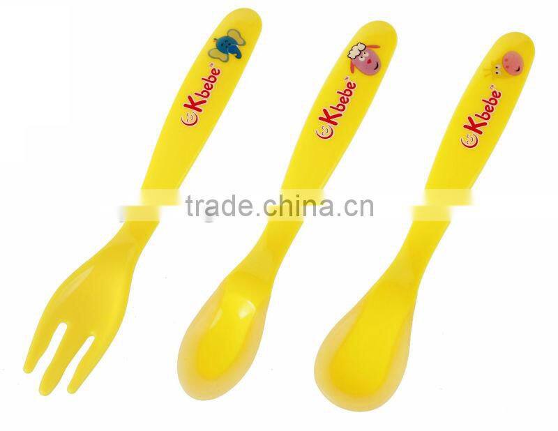 Silicone and PP Baby Spoon BPA free