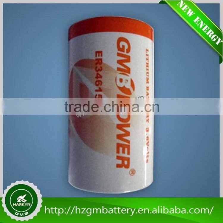 high capacity long life cylindrical 3.6V lithium Battery / ER batteries