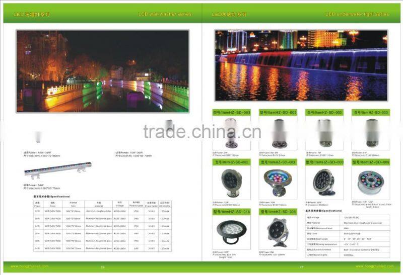 IP68 waterproof underwater led flash light