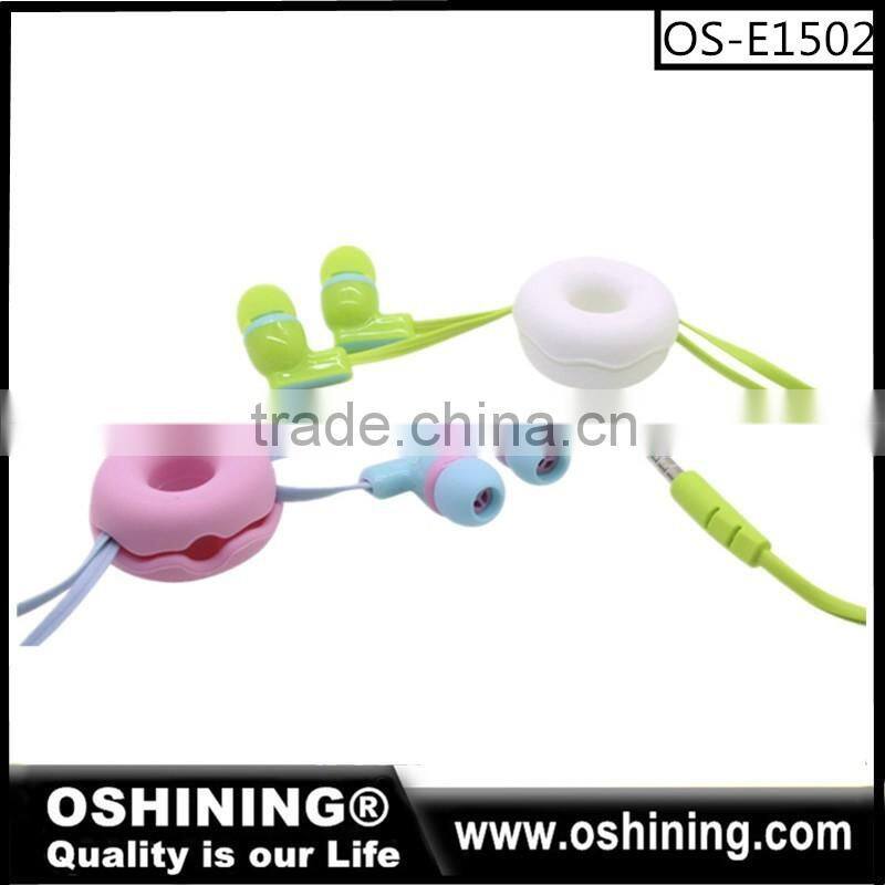 2016 new product zipper funny earbuds