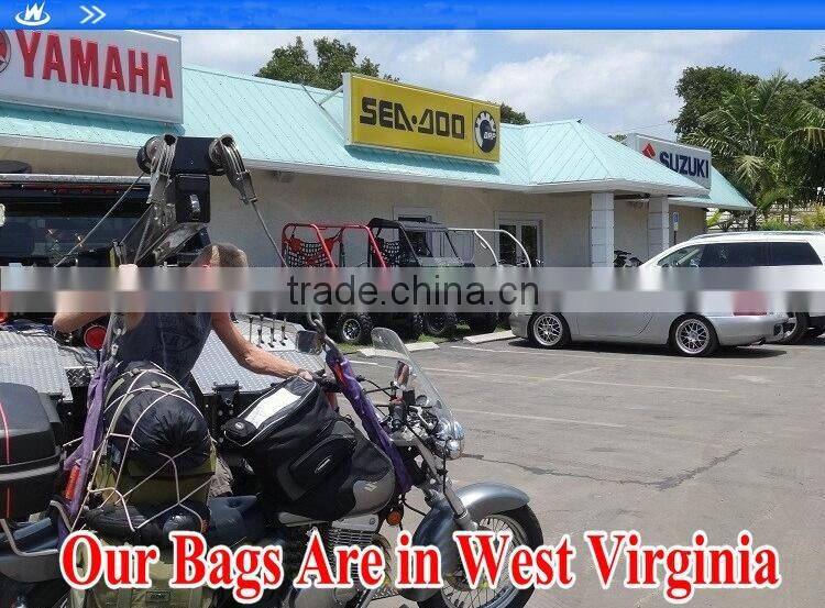 2016 Top Sales Good Quality Canvas Motorcycle Side Box Saddle Bags