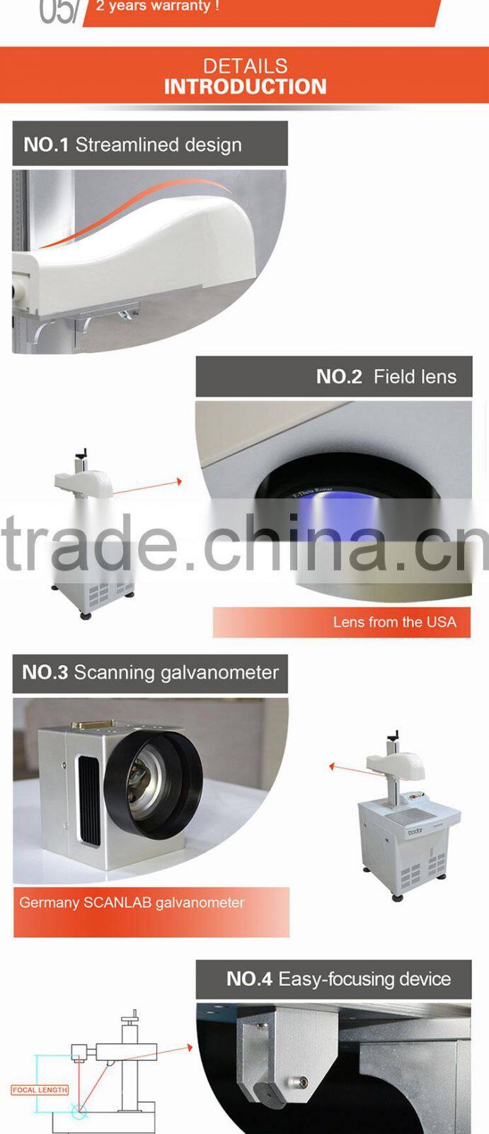 hot sale co2 laser marking machine from Bodor