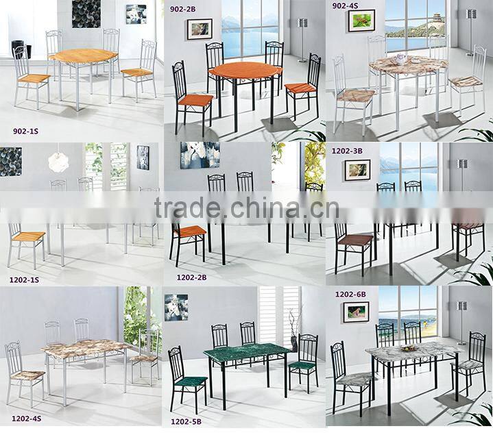 Restaurant dining furniture set general use cheap 1.4m long large dining table
