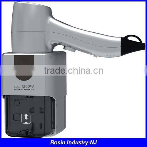 wholesale hotel bathroom wall mounting professional hair dryer
