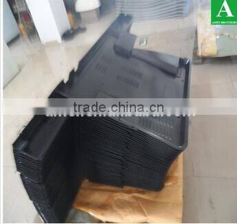 Black /White ABS/PS vacuum thermoform black plastic TV shell / cover