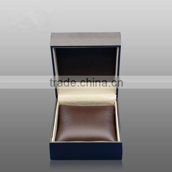 Classics chocolate color plastic single watch box gift single watch box
