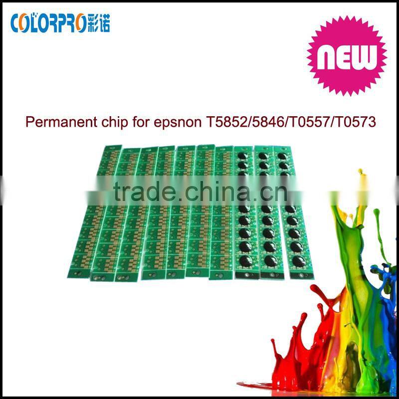 Refillable ink cartridge chip for Epson T5852 T5846 T0557 T0573 chip with factory direct sales price