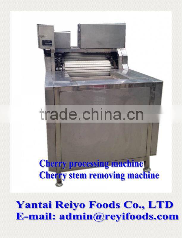 stem removing machine / stem removers for fruits cherry