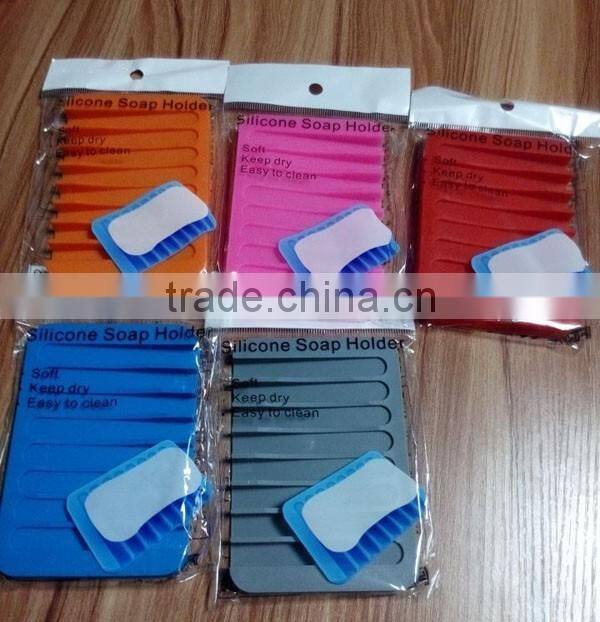 Travel usage silica soap holder with indivisual packaging