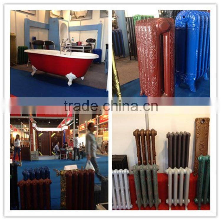 antique style heating radiators home using mult-color choice