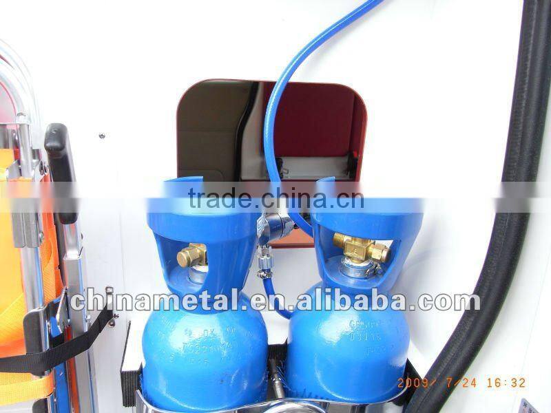 Vehicle-mounted medical O2 breathing apparatus