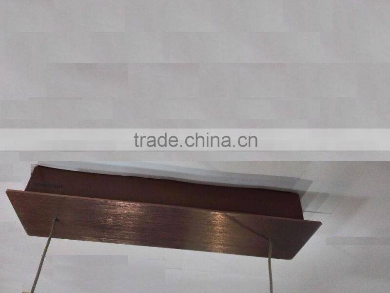 15w/30w/45w ultrathin streamline pendant linear light