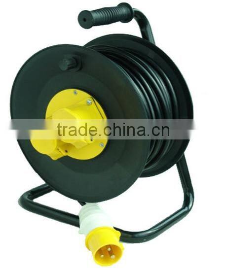 Electrical Indurstrial Extension Cable Reel With Surger Protection And Cover