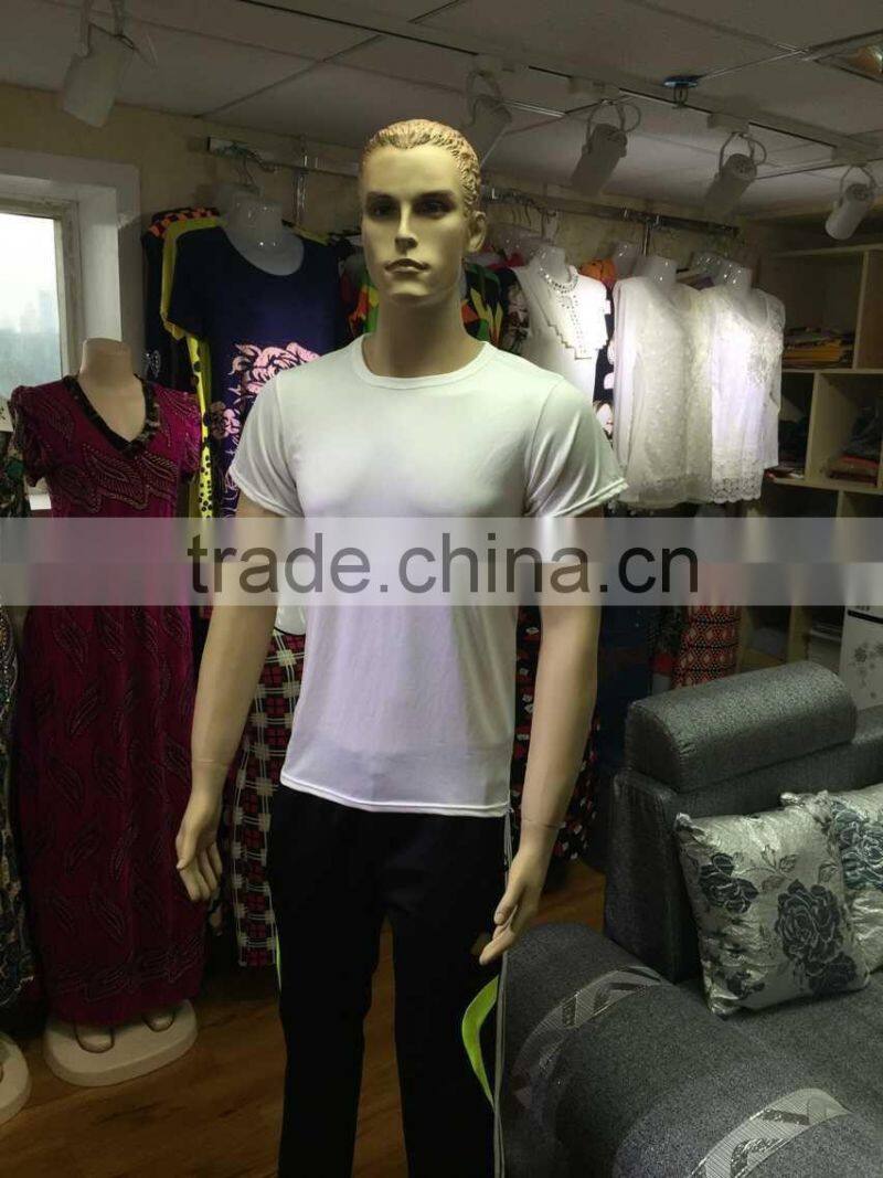 New arrival 100 cotton t shirt hemp plain blank