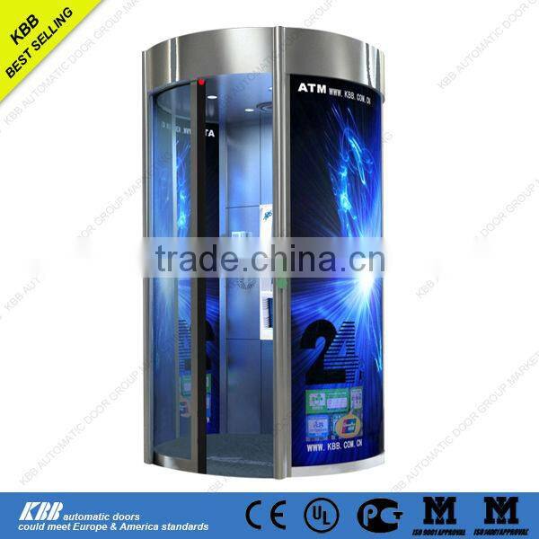 automatic ATM round booth