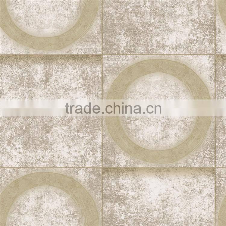 cricle Stone style wall paper cheap price