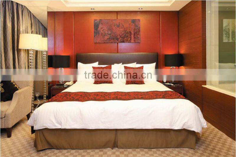 2015 Luxury High Quality Hotel Style Bed Room Furniture ZP-KF08