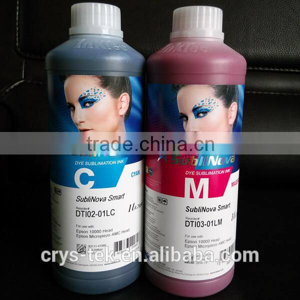 SubliNova Smart InkTec dye sublimation ink