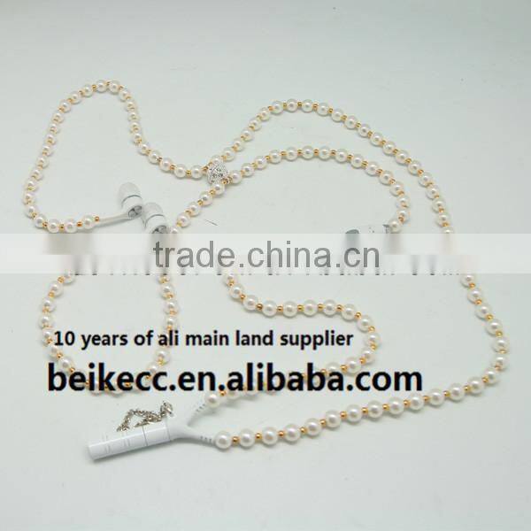 Uneed african beaded necklace for wedding,nigeria bead headphone