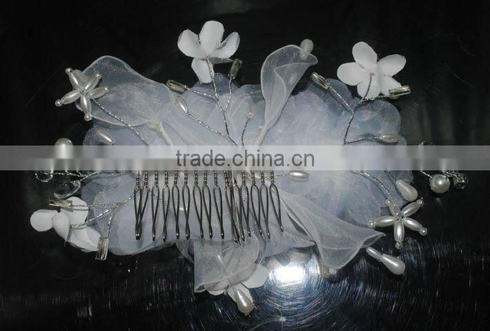 wedding flower bride flower fashion accessories with comb
