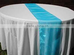 Organza Table Runner for Wedding or Banquet Decoration