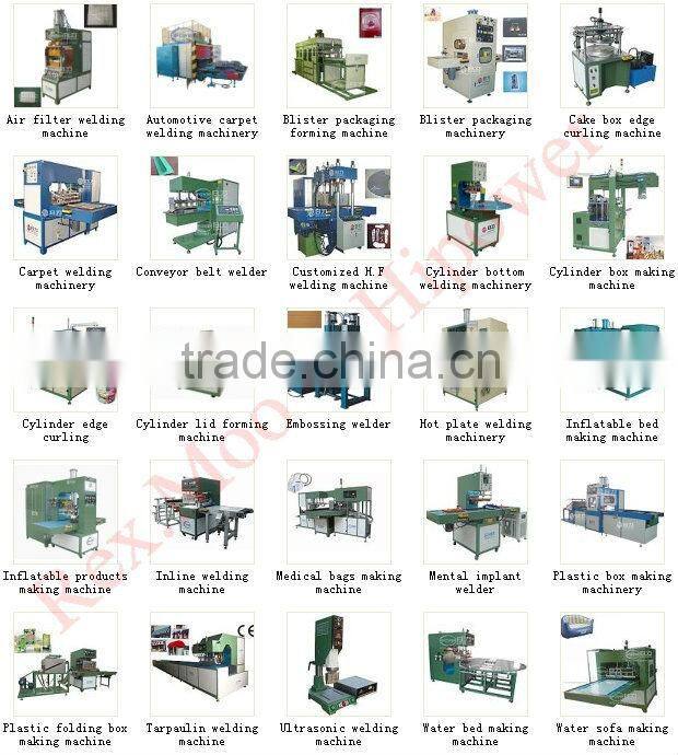 High frequency large canvas tarpaulin welding machine