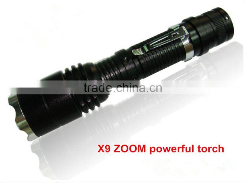 led flashlight bulb, flashlight led flashlight, rechargeable led power style flashlight torch light hunting kit