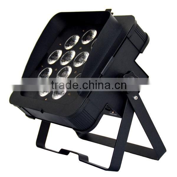 2015 NEW Stage lighting 12x18w 6 in 1 IR LED slim par 64 can