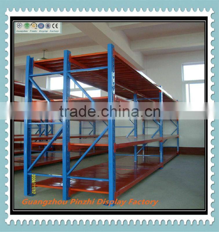 Heavy duty warehouse movable tire storage rack