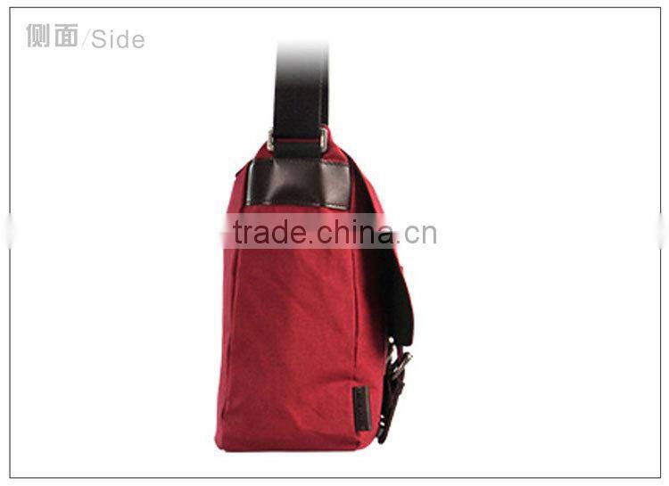Wine red shoulder bag,college boys shoulder bags,canvas messenger bags for teens