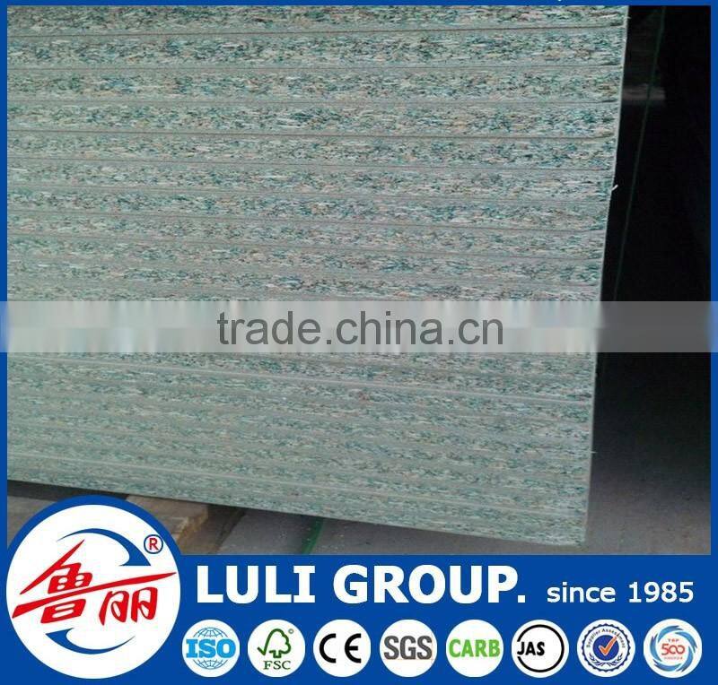 green waterproof particle board