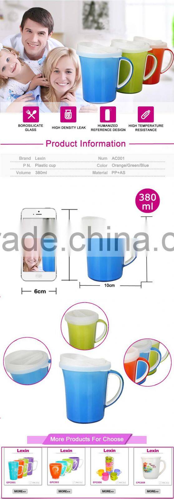 chinese glass tea cups with lids handle