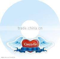 high rapid 4 color pad printer for dvd